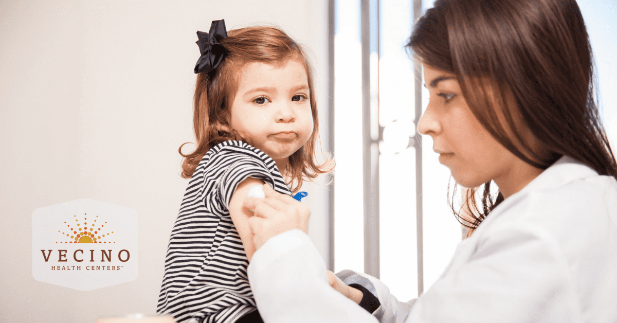 vaccinations during a well child check
